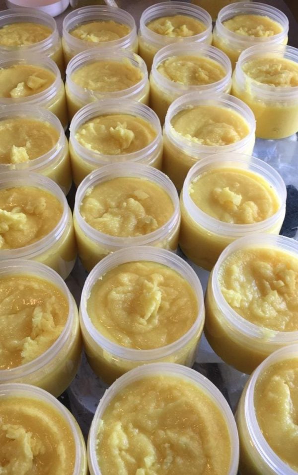 10x TUMERIC BODY SCRUB /SUGAR & SALT