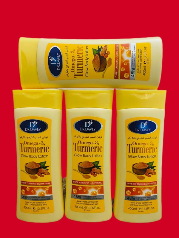 TUMERIC LOTION WITH DR DAVEY